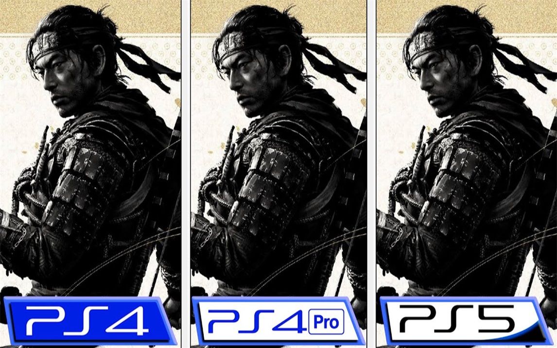 [图]《对马岛之魂：导演剪辑版》 PS4 vs PS4 Pro vs PS5 游戏画面对比+帧数对比