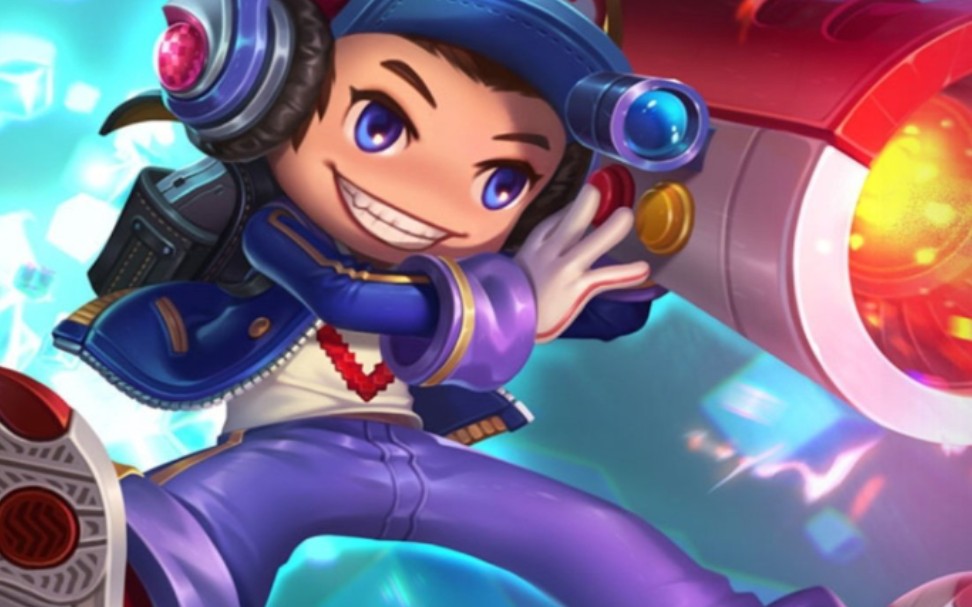 活动作品王者荣耀鲁班七号电玩小子劈叉小王子