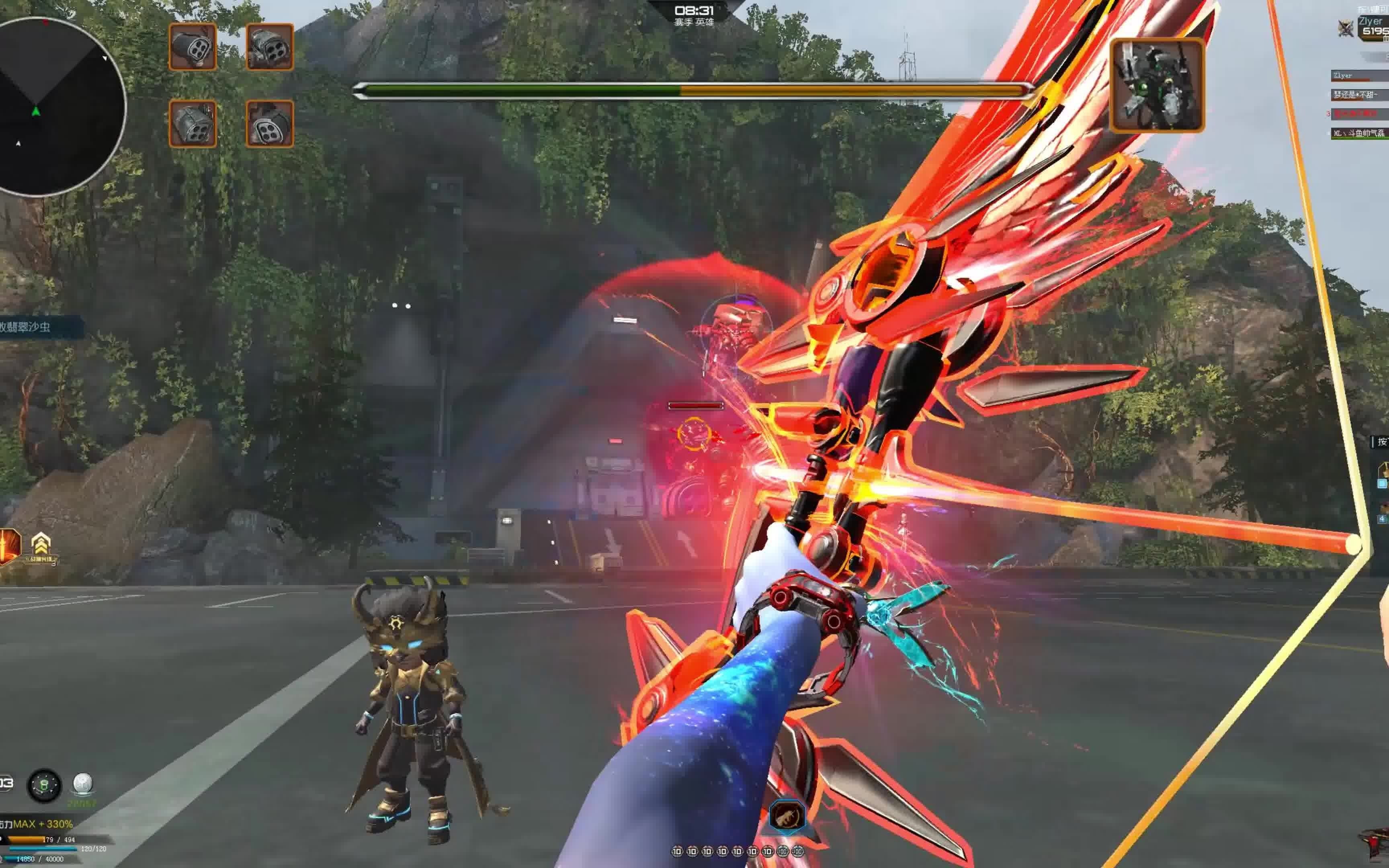 逆战赛季深渊挑战30关超厚血量的沙虫简直折磨人