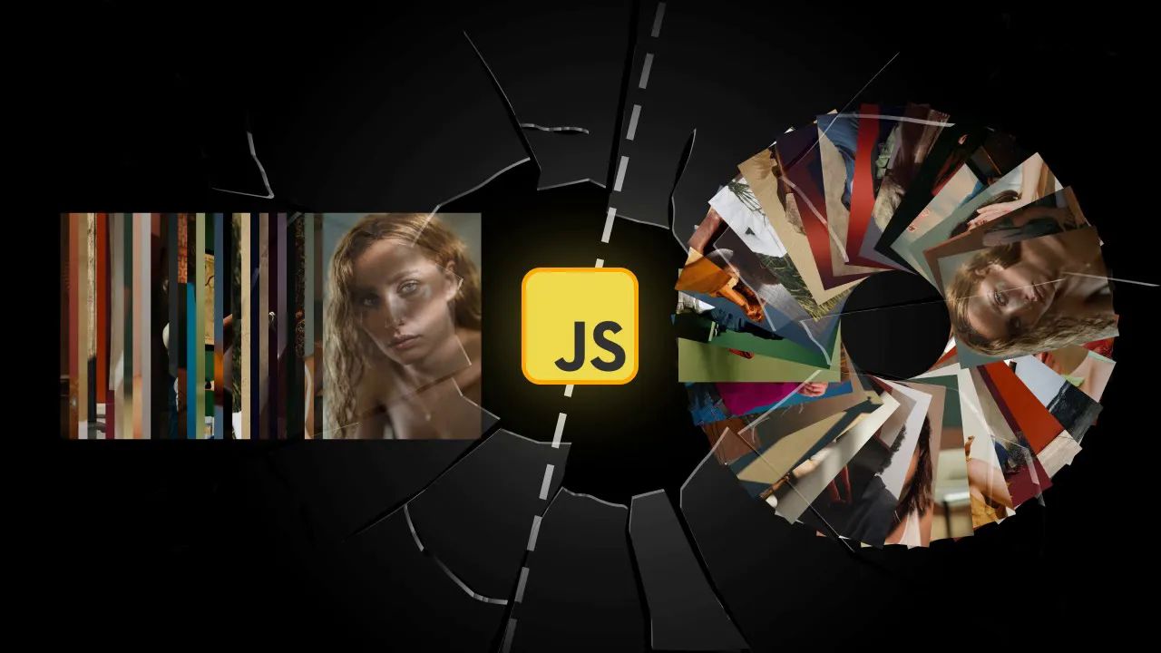 JS  让你惊讶的 JavaScript 能力!不用 WebGL 也能打造炫酷的Landing页哔哩哔哩bilibili