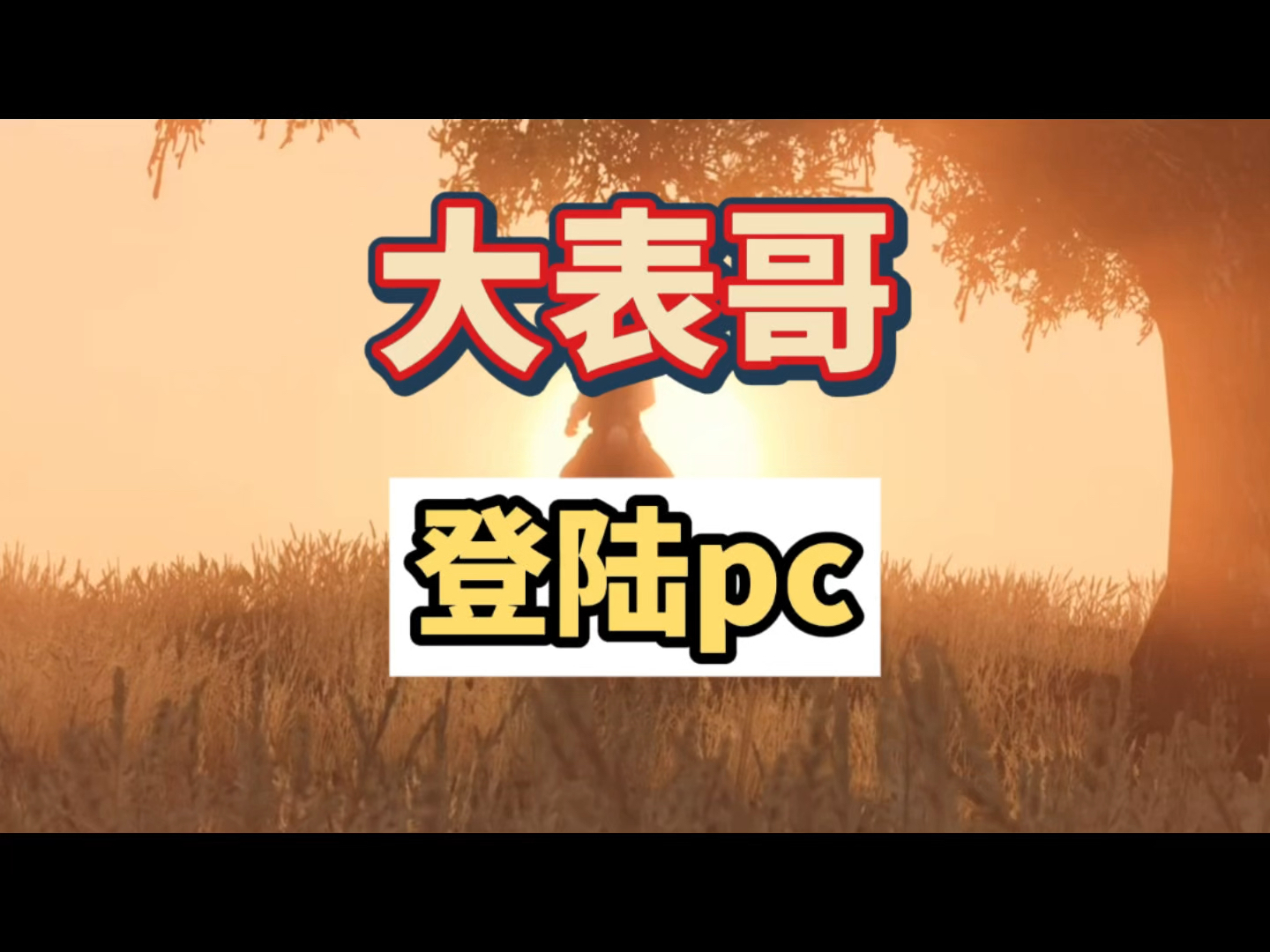 大表哥登陆pc,享受完整西部世界观,大表哥2后续的剧情故事单机游戏热门视频