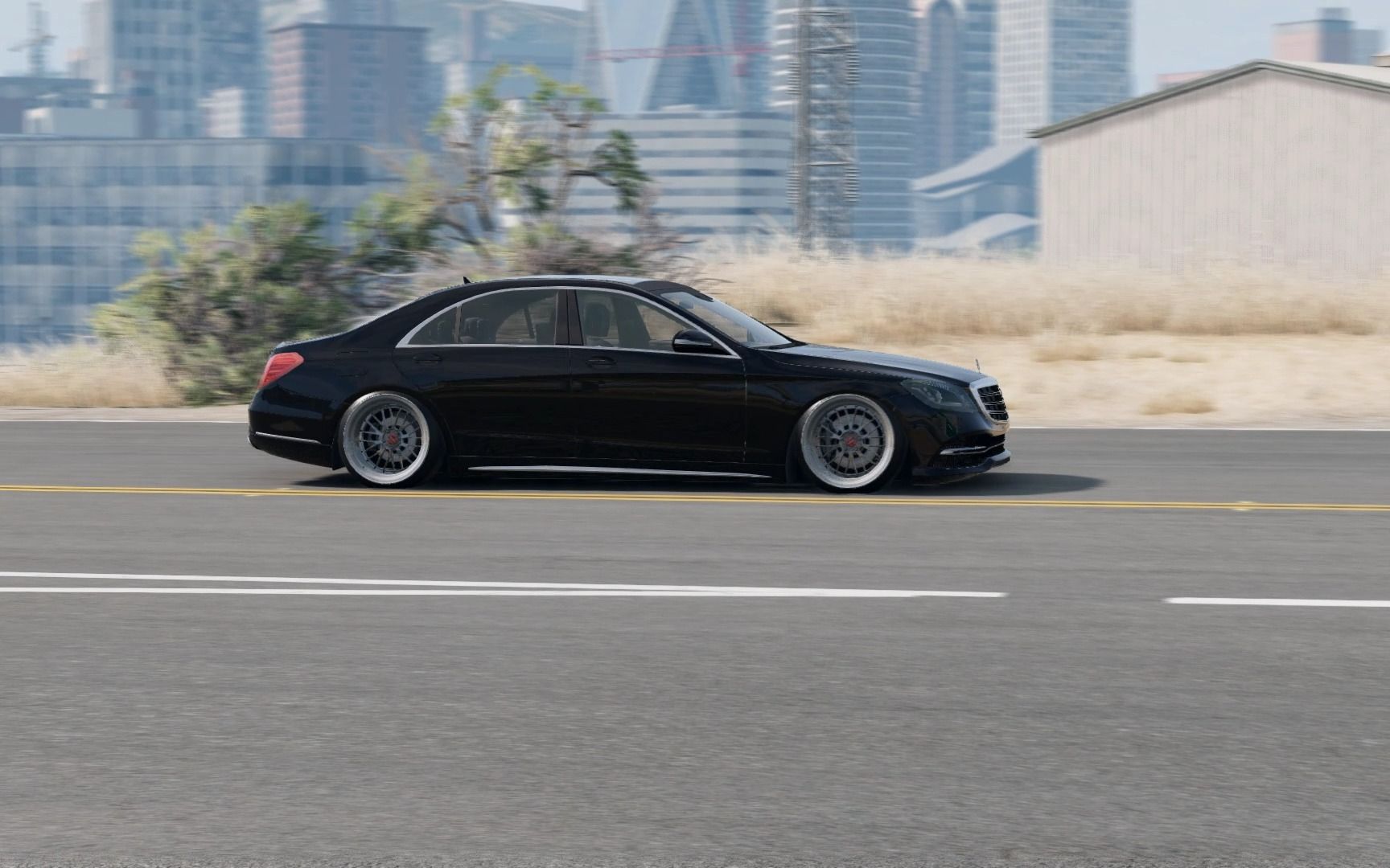 beamng.drive bbs&w222奔驰s级姿态