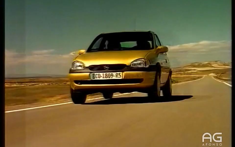 1997年欧宝可赛b后期型(巴西名雪佛兰可赛)葡萄牙区30秒电视广告