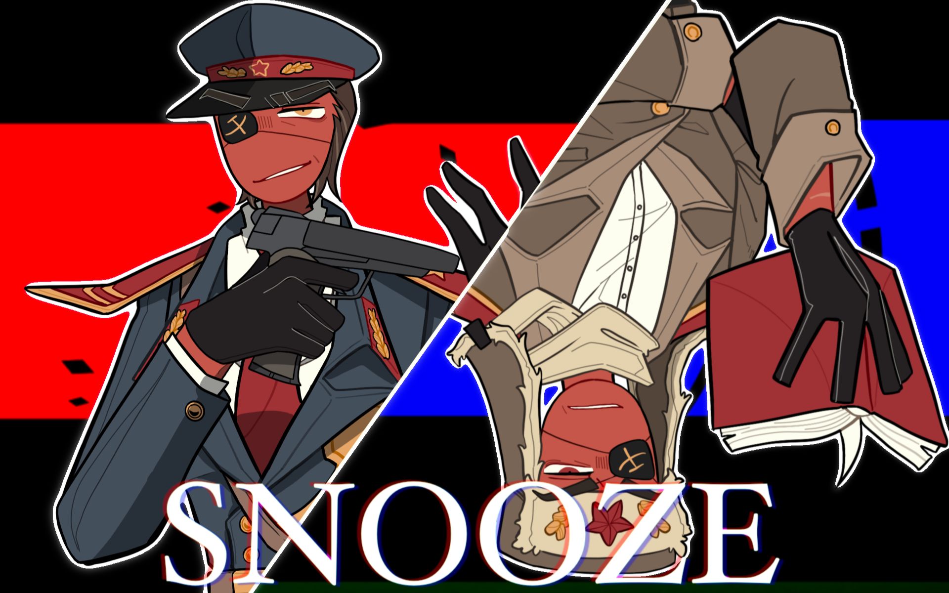 [图]【Countryhumans/MEME】SNOOZE 苏中心