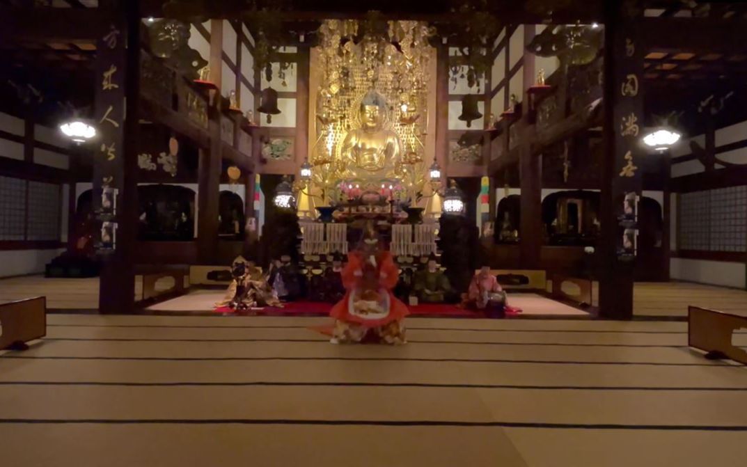 [图]东京九品仏淨真寺 | 日本宫廷雅乐「兰陵王」