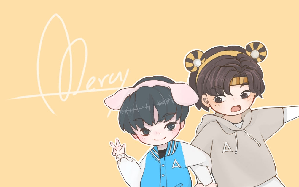 【琛南旧事】小居居和小脑斧~录一个指绘的过程 | 8倍速_哔哩哔哩 (゜