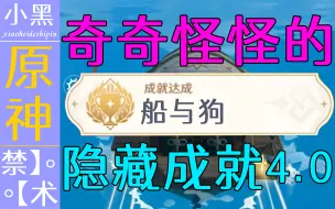 Download Video: 【原神】奇奇怪怪 隐藏成就4.0 你绝对不知道【小黑】