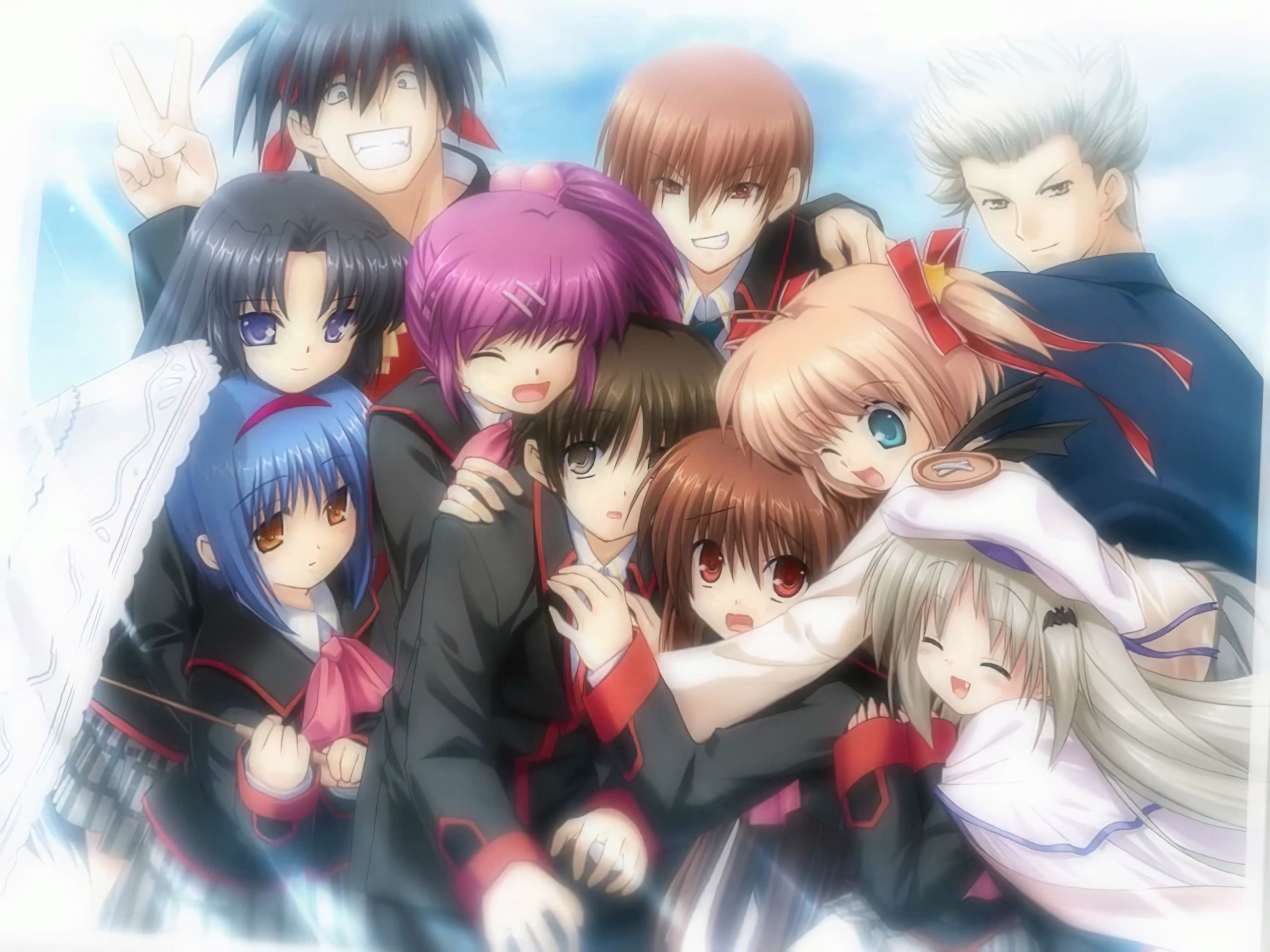 【超采 插帧】little busters! ex op 1080p60fps