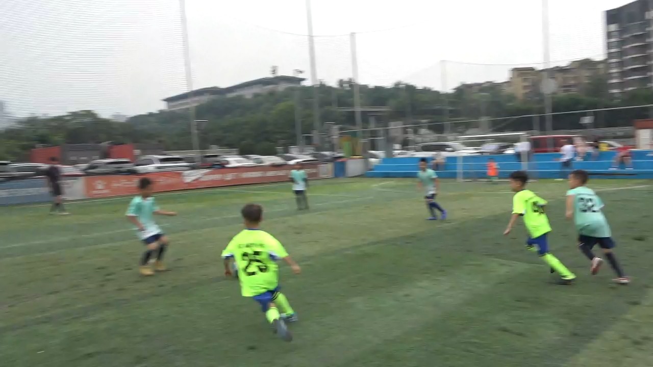 U7:天台岗融创小学VS天台岗花园红队(上半场)哔哩哔哩bilibili