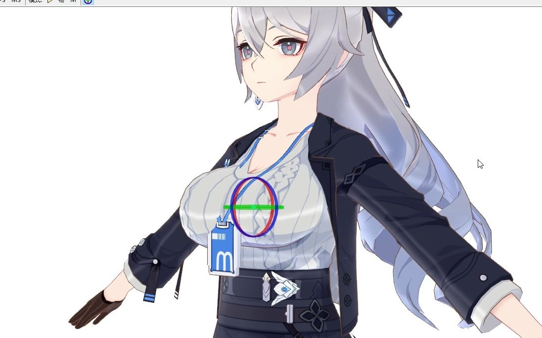 [图]【自用/mmd改模】只要2分钟，让你的大鸭鸭变成大大大大鸭鸭