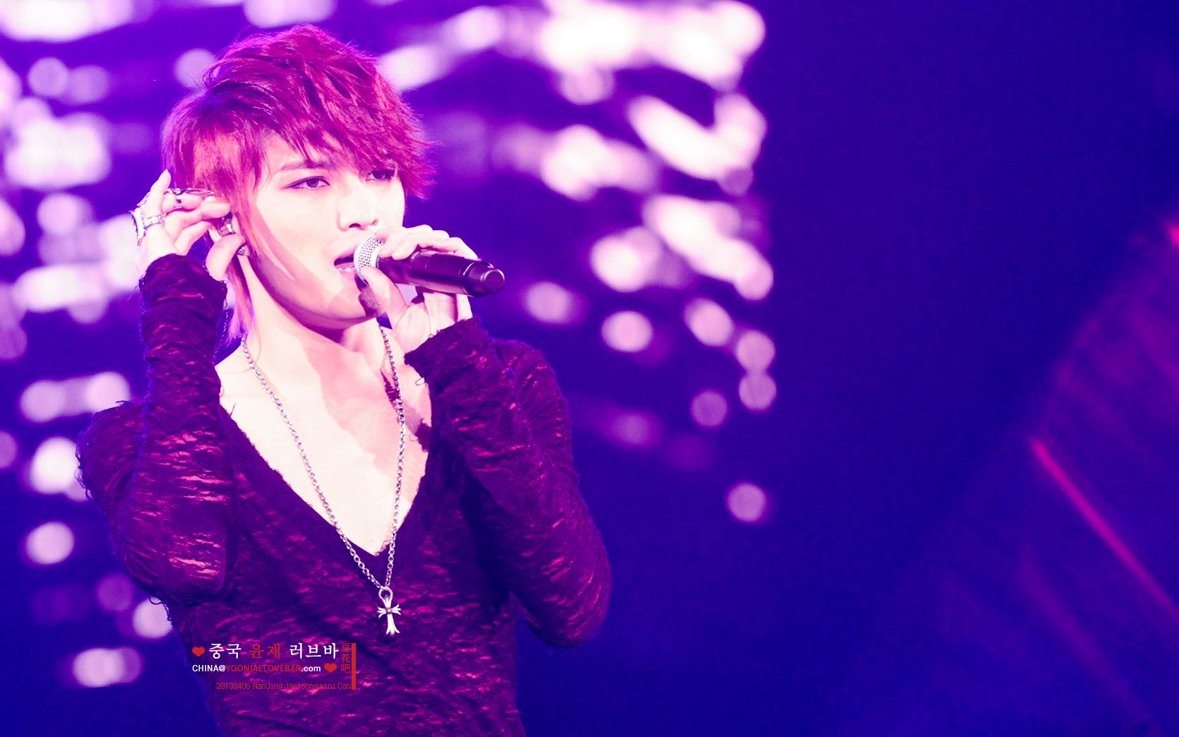 【金在中】【饭拍】130406 kjj mini con in nanjing