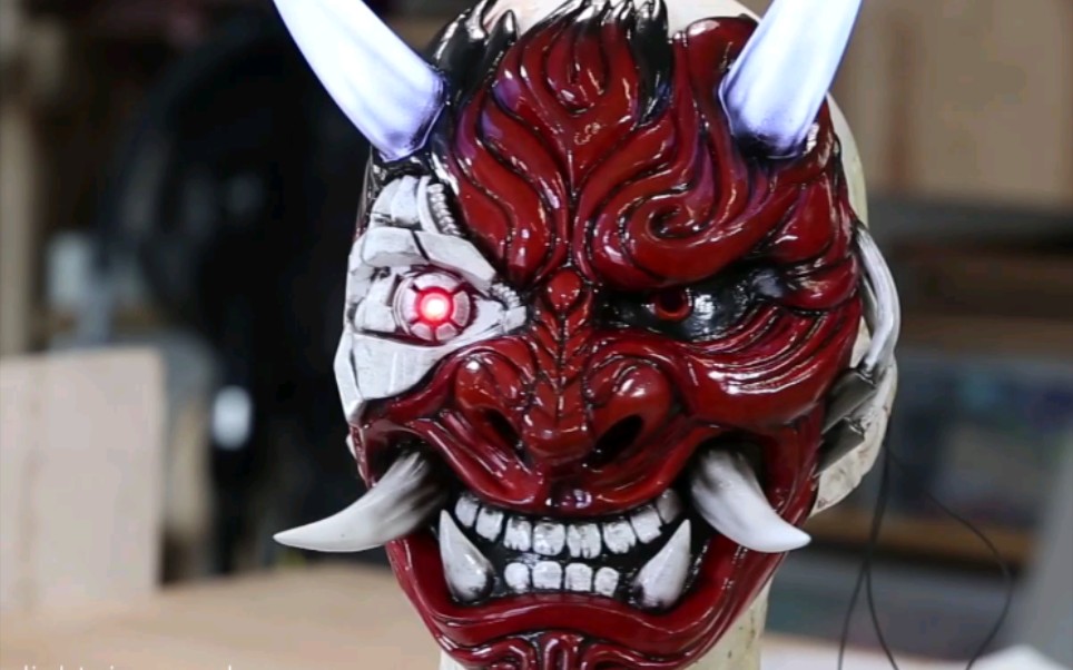 【生肉|搬运】如何制作一个赛博朋克2077里的武侍面具