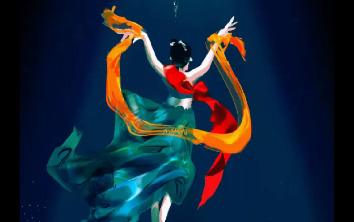 procreate | 水下洛神,小姐姐太美了!【nimin】