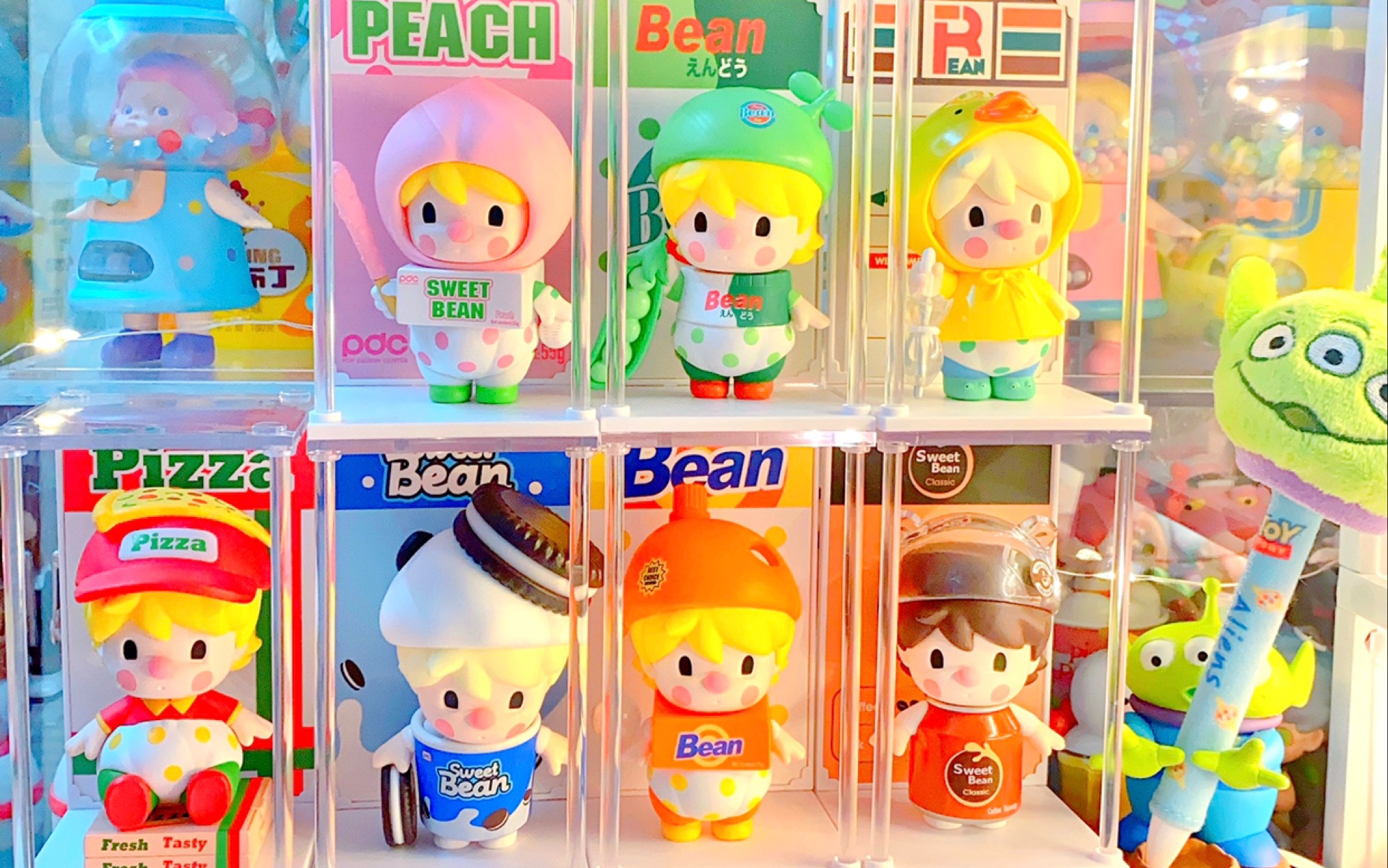 泡泡玛特新品小甜豆超市系列第二代盲盒开箱_哔哩哔哩_bilibili