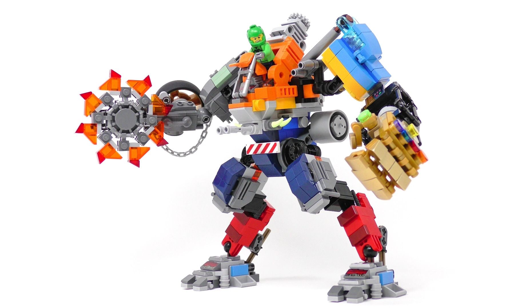 升级乐高junk mech机甲