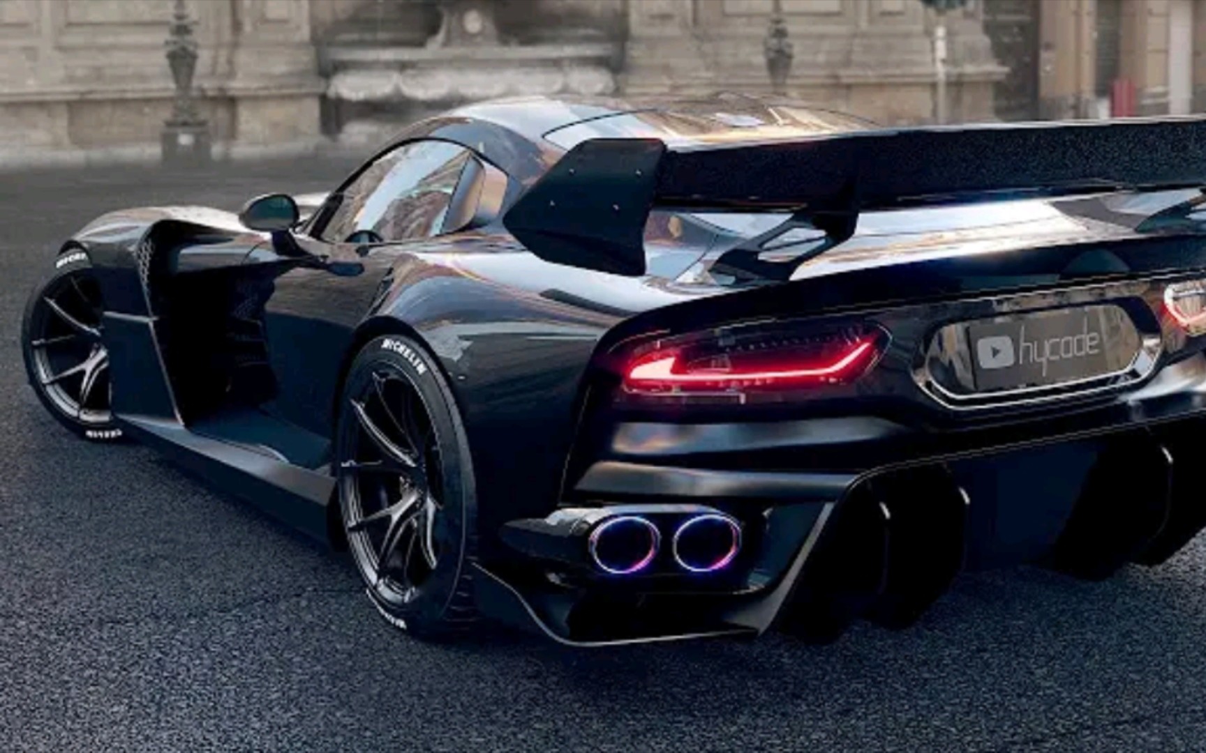 dodge viper srt monster - hycade 宽体套件