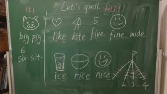 人教版小学英语四上Unit2 Let's spell 语音课试讲