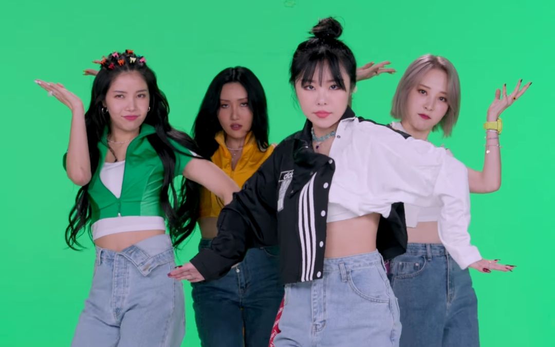 mamamoo新曲aya舞蹈接力版公开