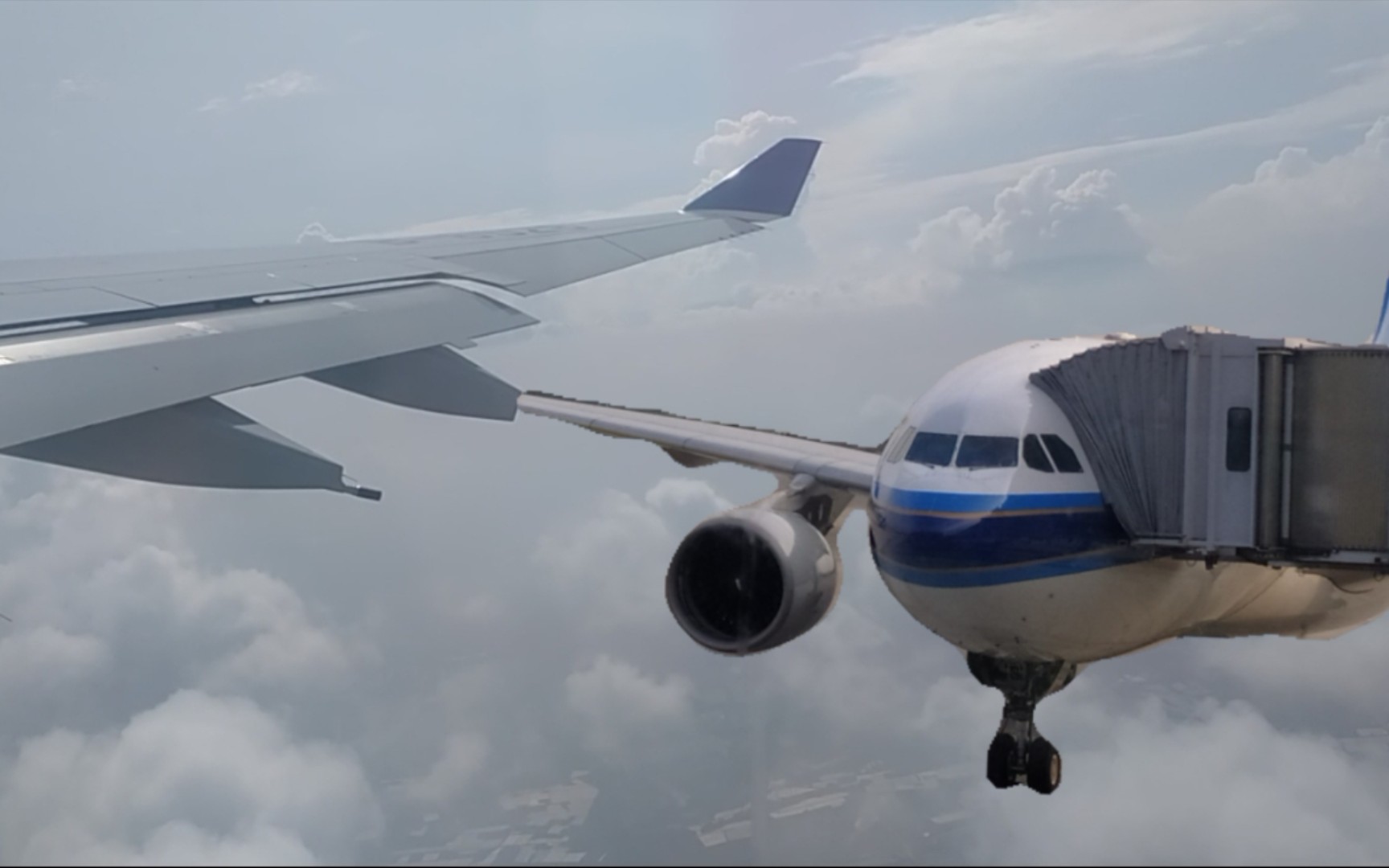 【飞行随拍】南航cz3237空客330广州白云机场起飞_哔哩哔哩_bilibili