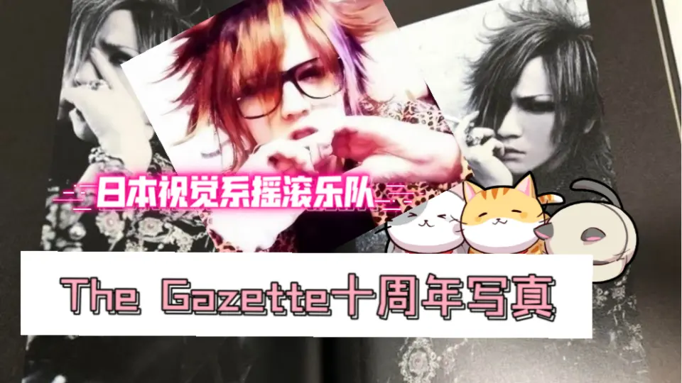 日本视觉系乐队】The Gazette-The Decade 十周年写真集开箱展示_哔哩哔 