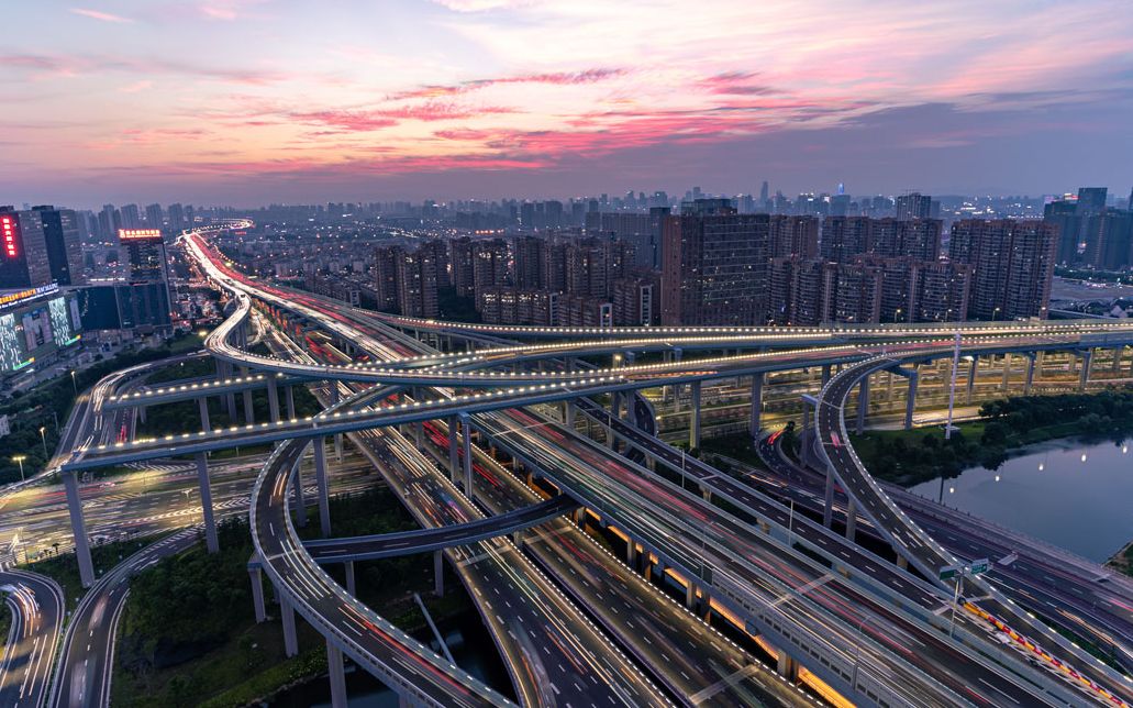 宁波东枢纽延时摄影