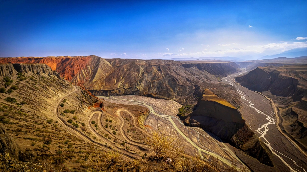 大西北的丹霞地貌