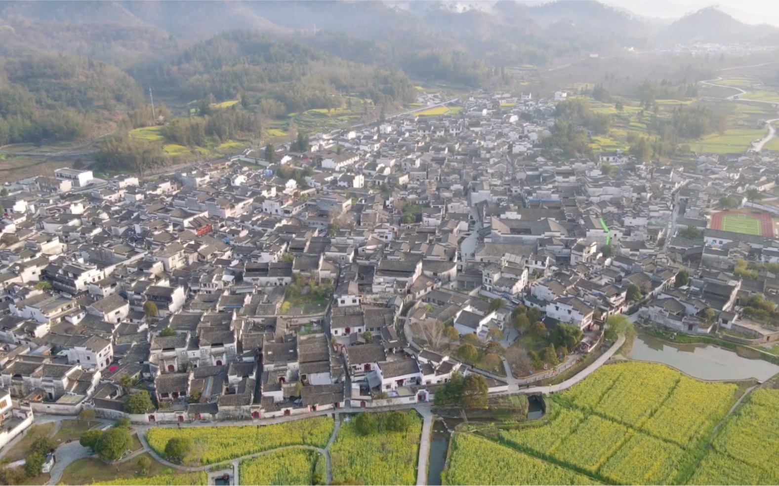 【旅行日记】| 俯瞰西递古村落