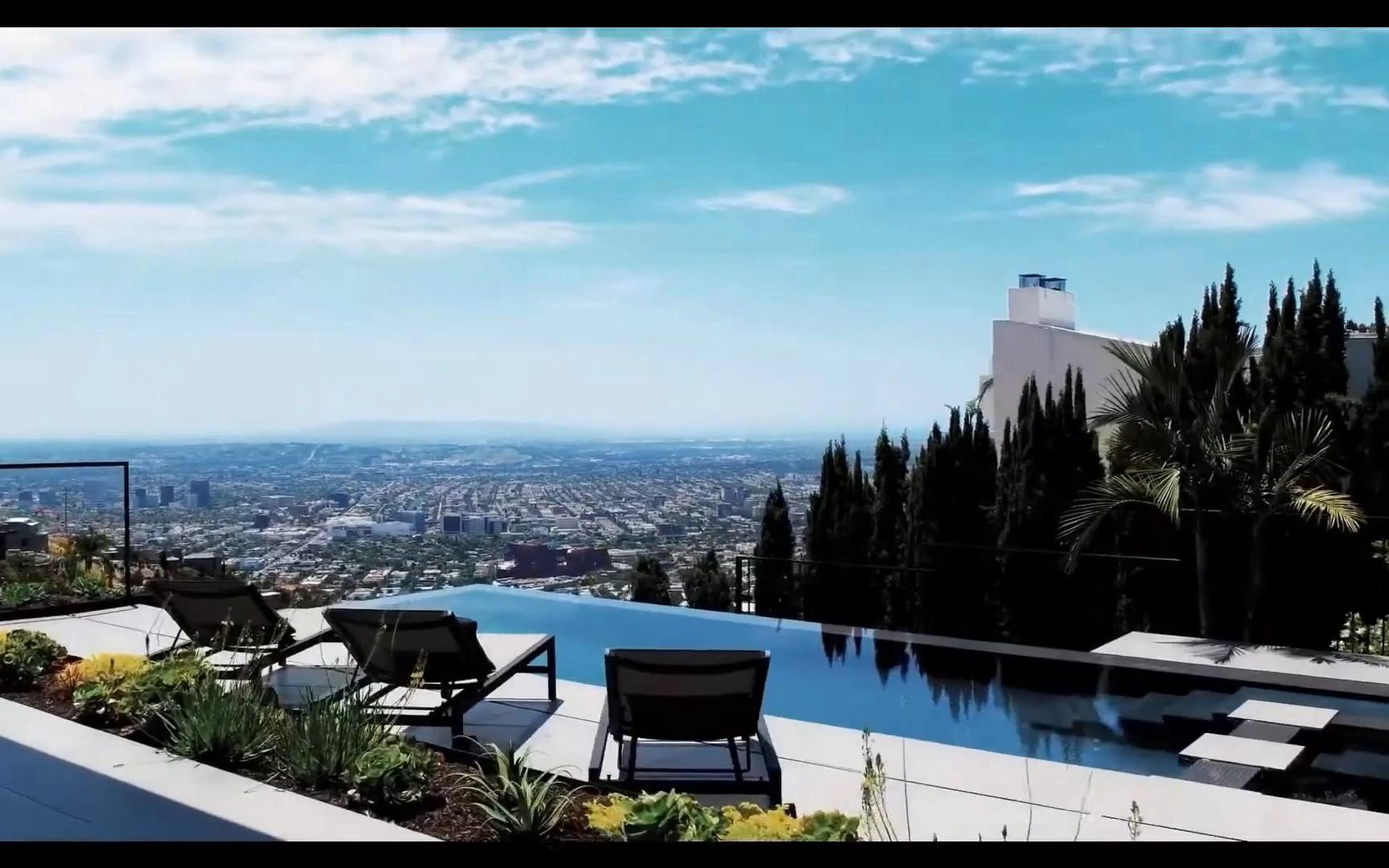 俯瞰洛杉矶加州