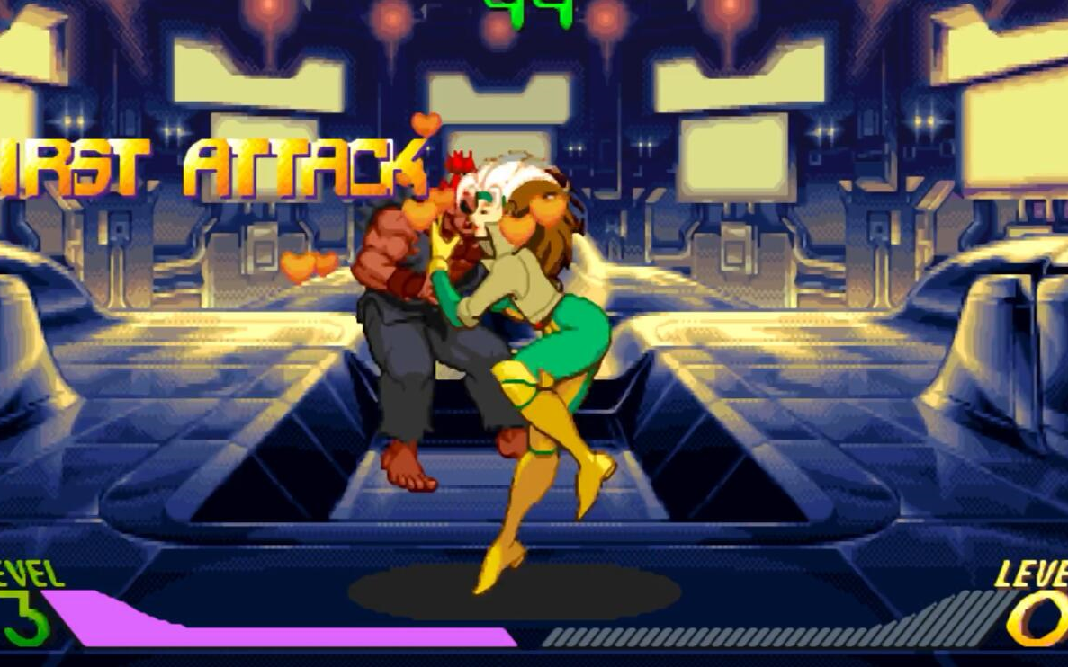 x战警对街霸全人物超必杀合集合体超必杀