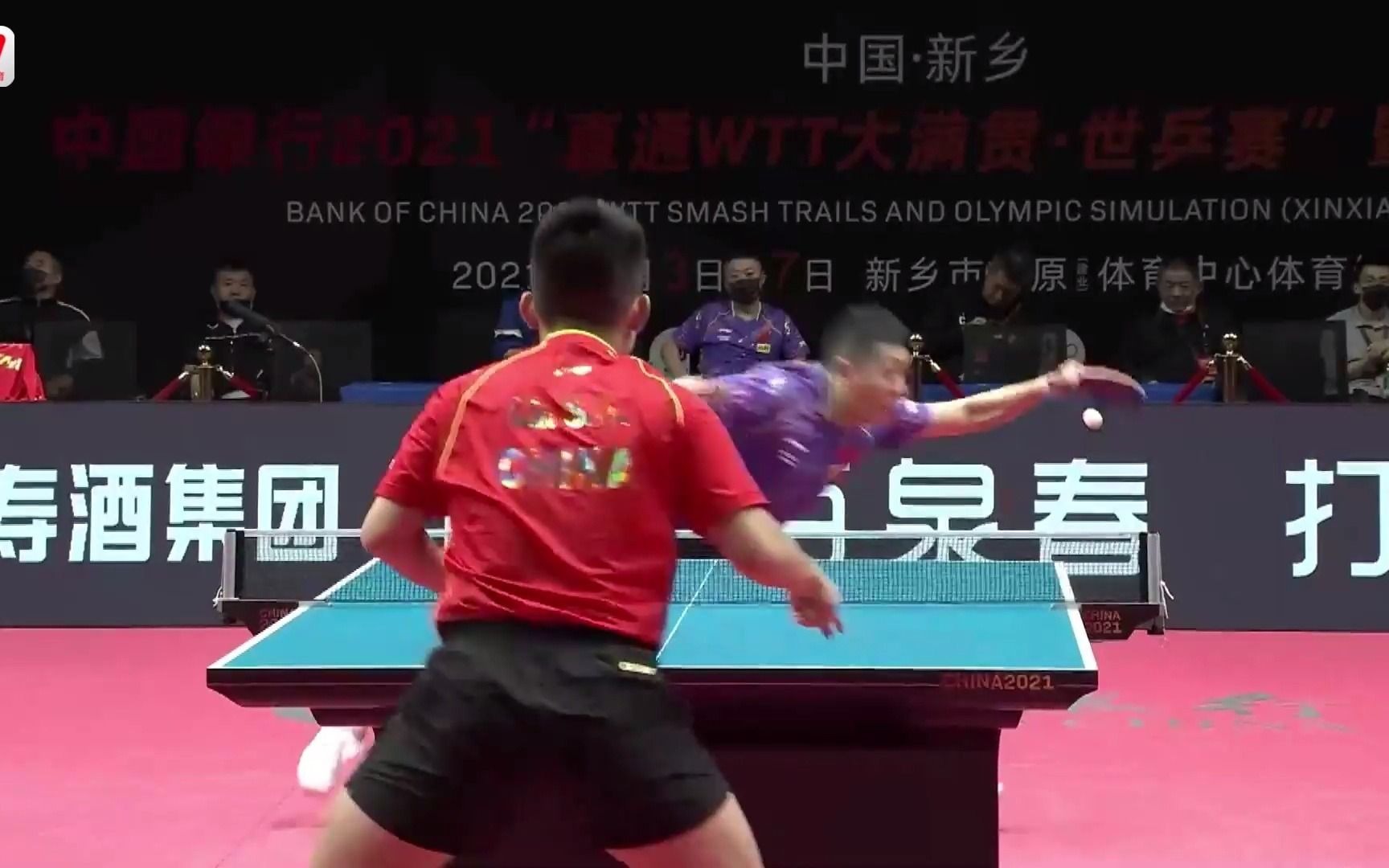 高菡解说直通wtt大满贯世乒赛新乡站单打小组赛许昕vs林诗栋