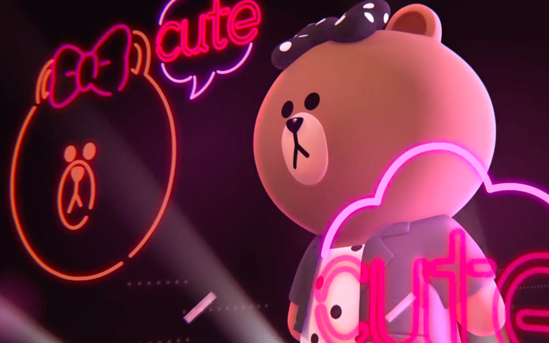 新的linefriends人物公开布朗熊的妹妹choco