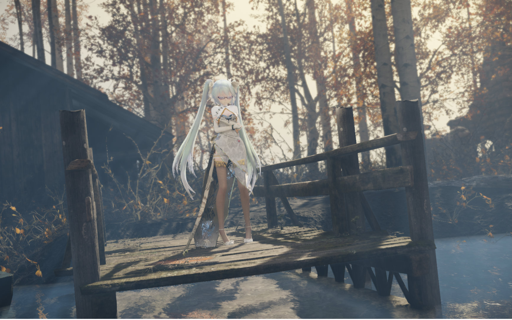 「再见了,四月的分身」[金丝雀旗袍miku]【cryengine】