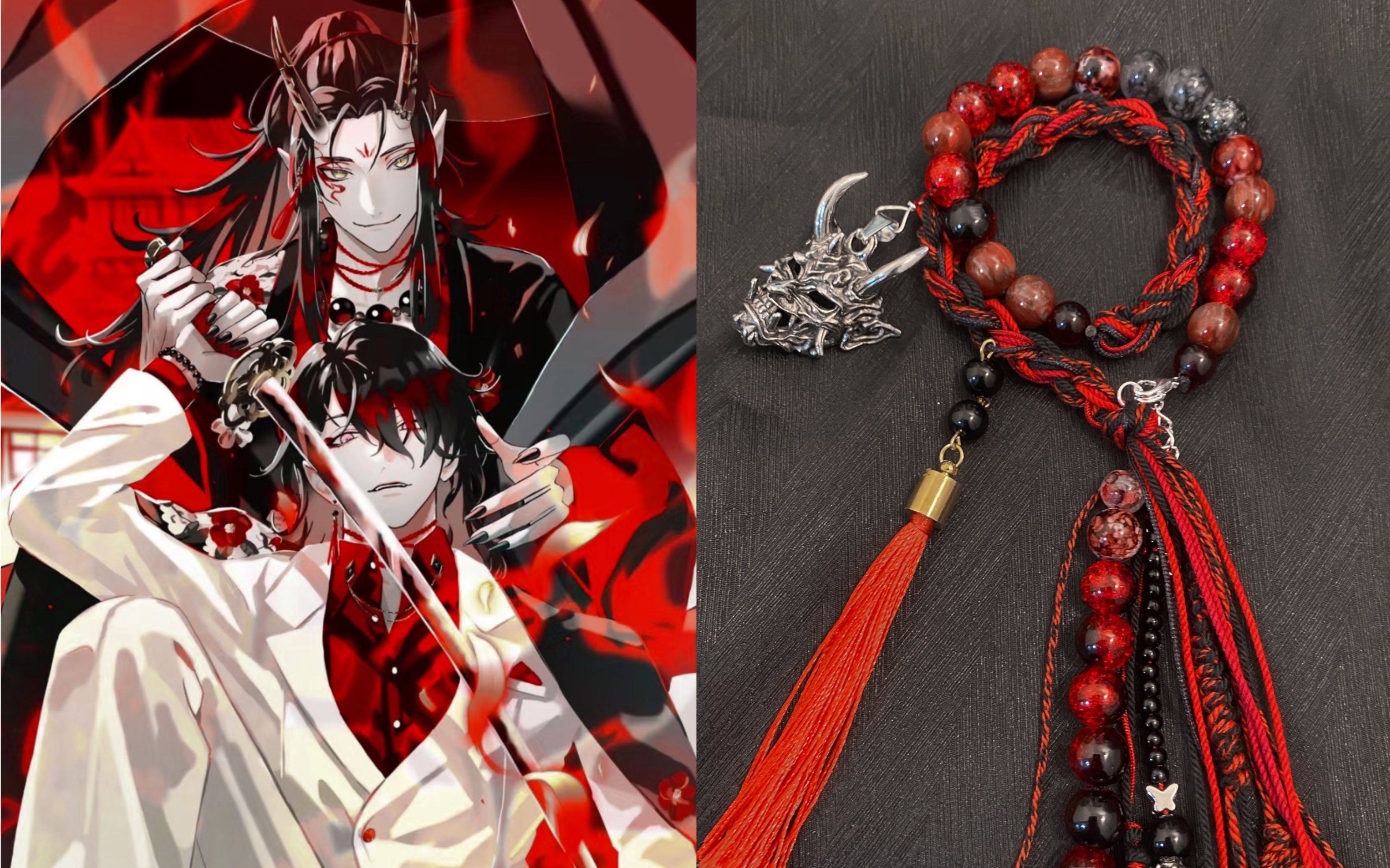 【vox akuma】好想被戴着爹咪手链的大掌狠狠掐住脖子(⸝⸝⸝