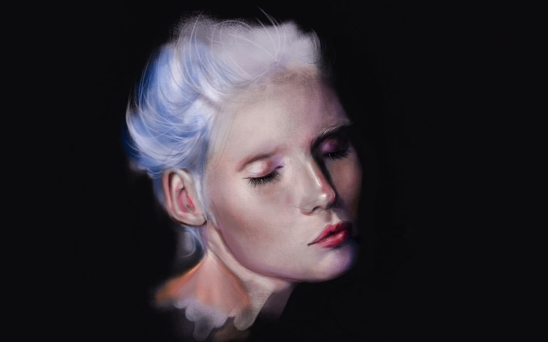 如何画一颗人头