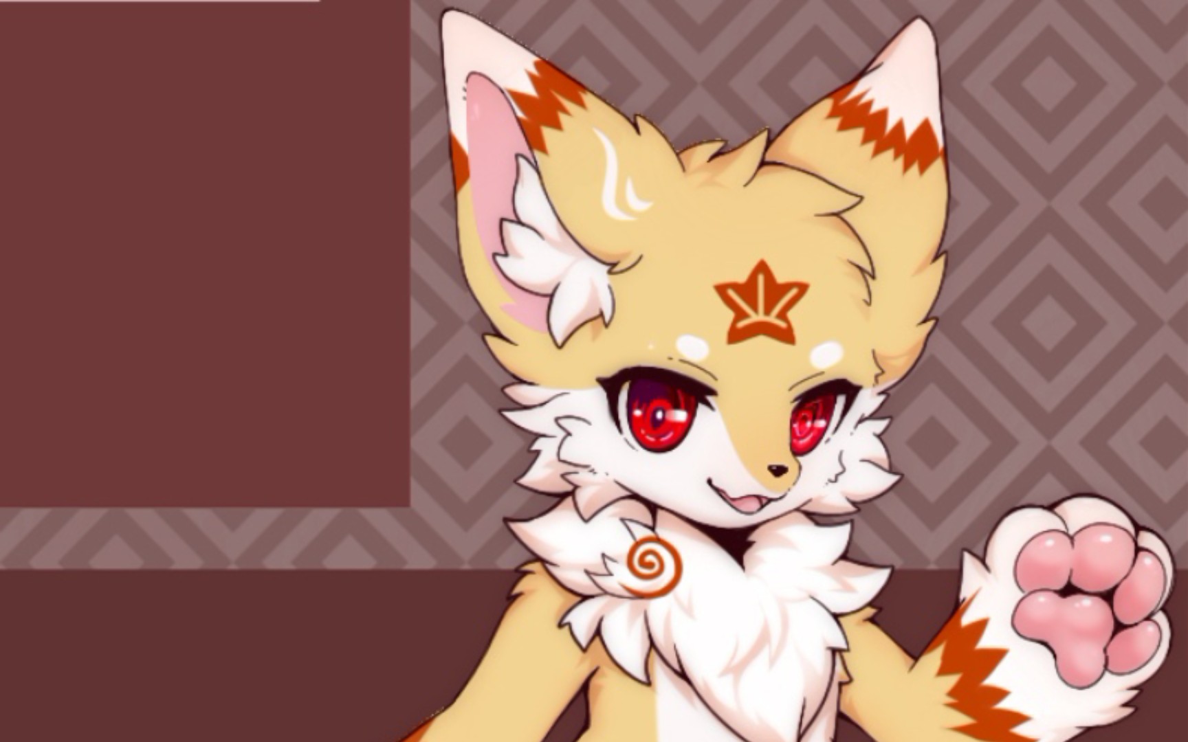 兽圈新人大家好我是秋旋oo是一只小狐狸哦