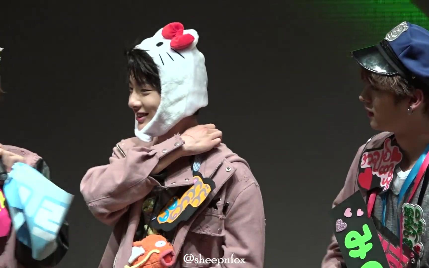 【stray kids】【18-04-07】 龙山专辑签售会饭拍视频合集_哔哩哔哩