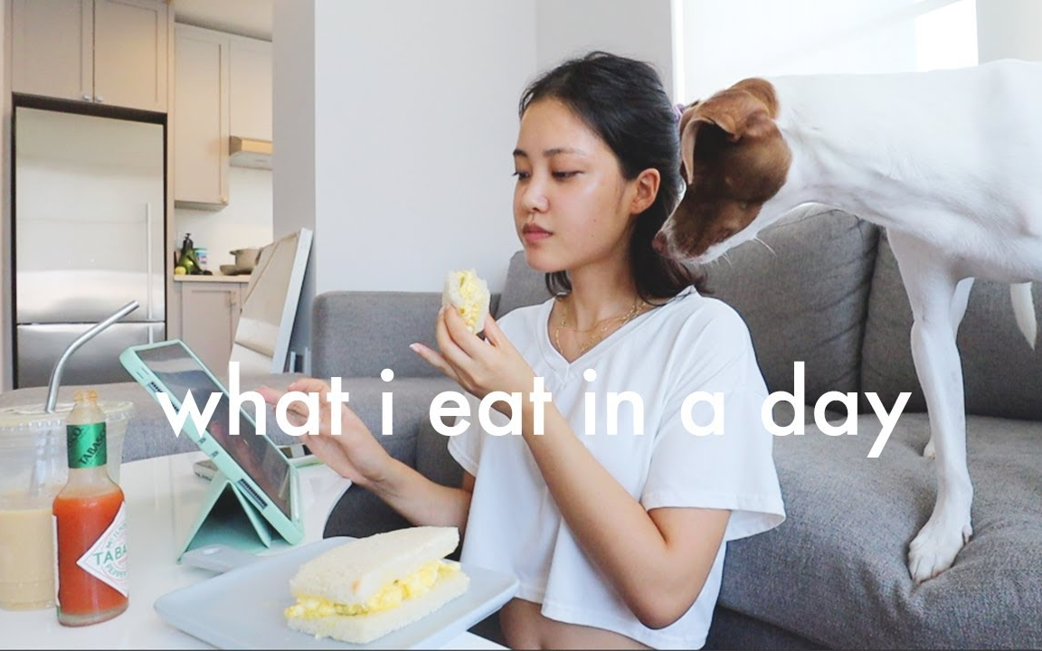 【Michelle Choi】英文字幕|我的食物日记|What I Eat in a Day!哔哩哔哩bilibili