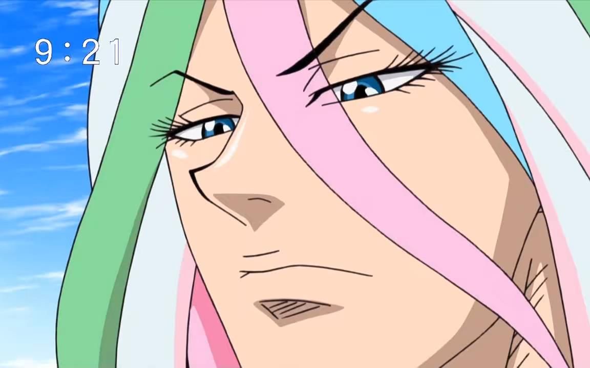 拥有无敌领域的男人 萨尼登场!五彩的头发尽显娘娘腔本质!