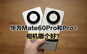 Download Video: 华为Mate60 Pro和Pro+相机对比：拍照哪一个更好？