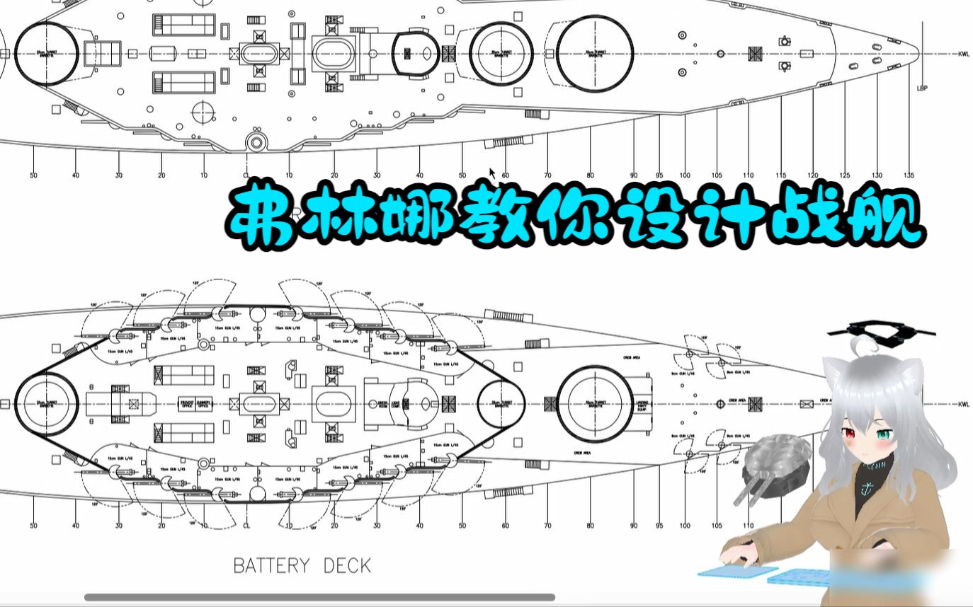 [图]弗林娜的战舰设计课堂：战舰设计时要衡量哪些因素？