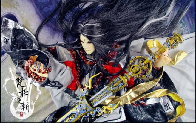 霹雳布袋戏一页书与海殇君操偶演出