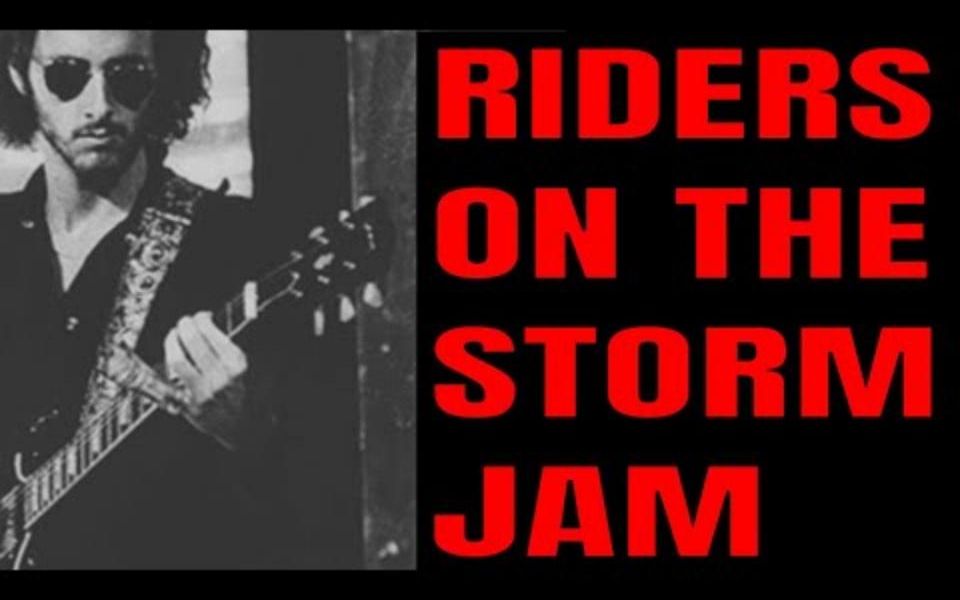 [图][The Doors Style] 吉他即兴伴奏 Riders On The Storm Blues Jam (E Minor)