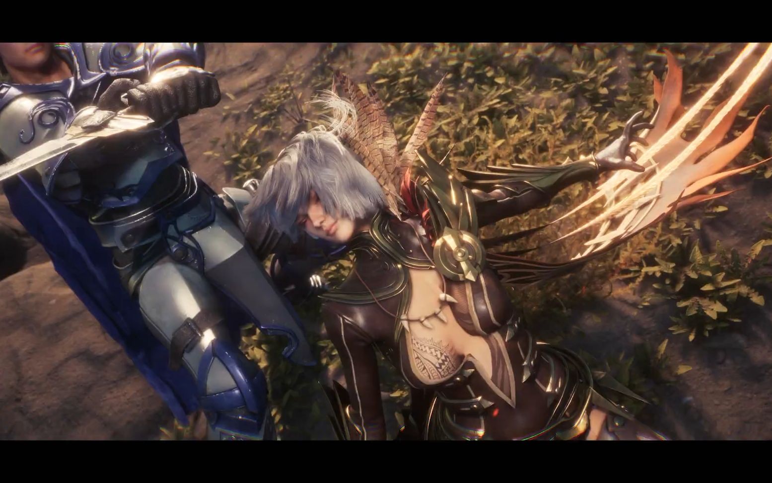 韩国国民游戏lineage天堂新职业剑士宣传cg