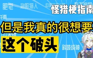 Скачать видео: 老猎人冥赤龙房踢萌新，但是，我真的很想要这个破头【怪物猎人梗指南】