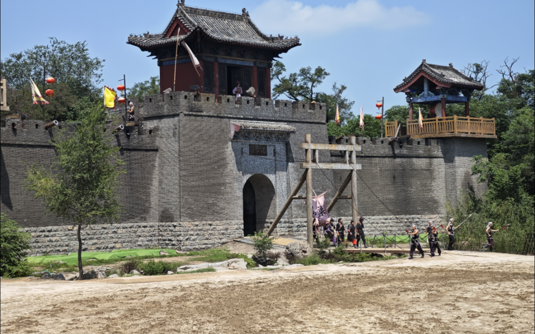 开封万岁山武侠城 三打祝家庄