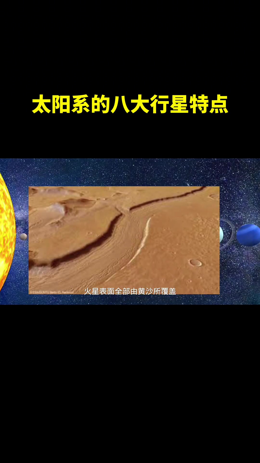 太阳系的八大行星分别特点哔哩哔哩bilibili