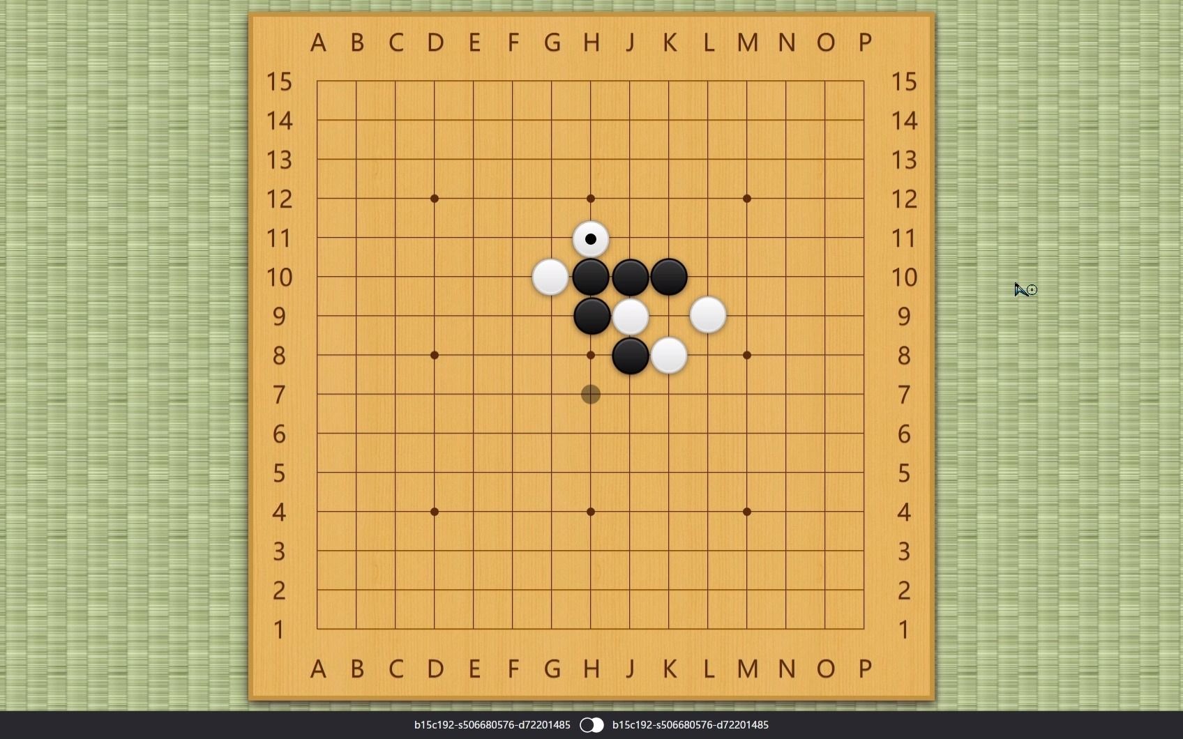 人工智能卡塔狗五子棋左右互搏自我对弈15bvcf训练棋谱katago renju哔哩哔哩bilibili