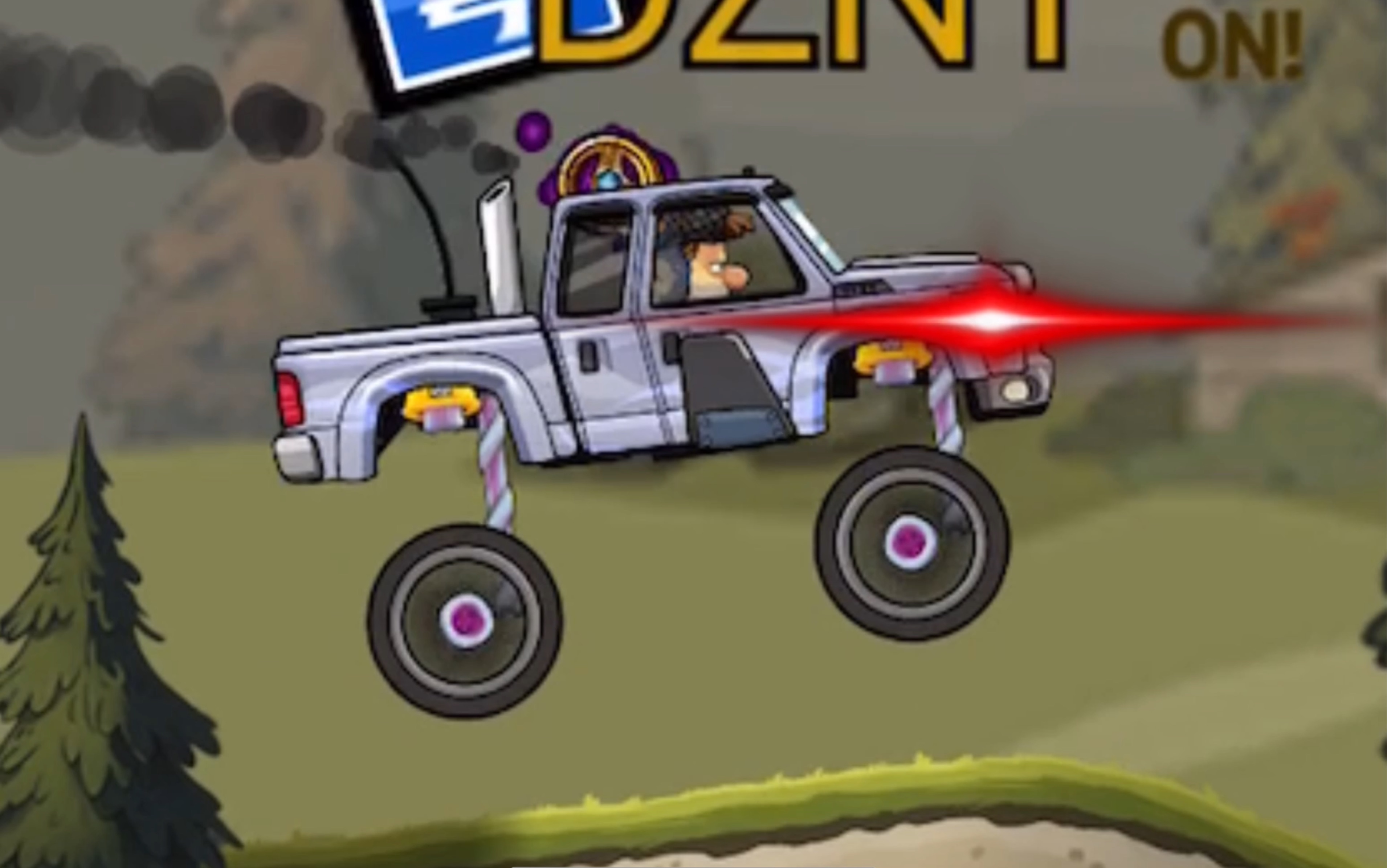 【登山赛车2】超级柴油车三件套个人纪录合集2分钟