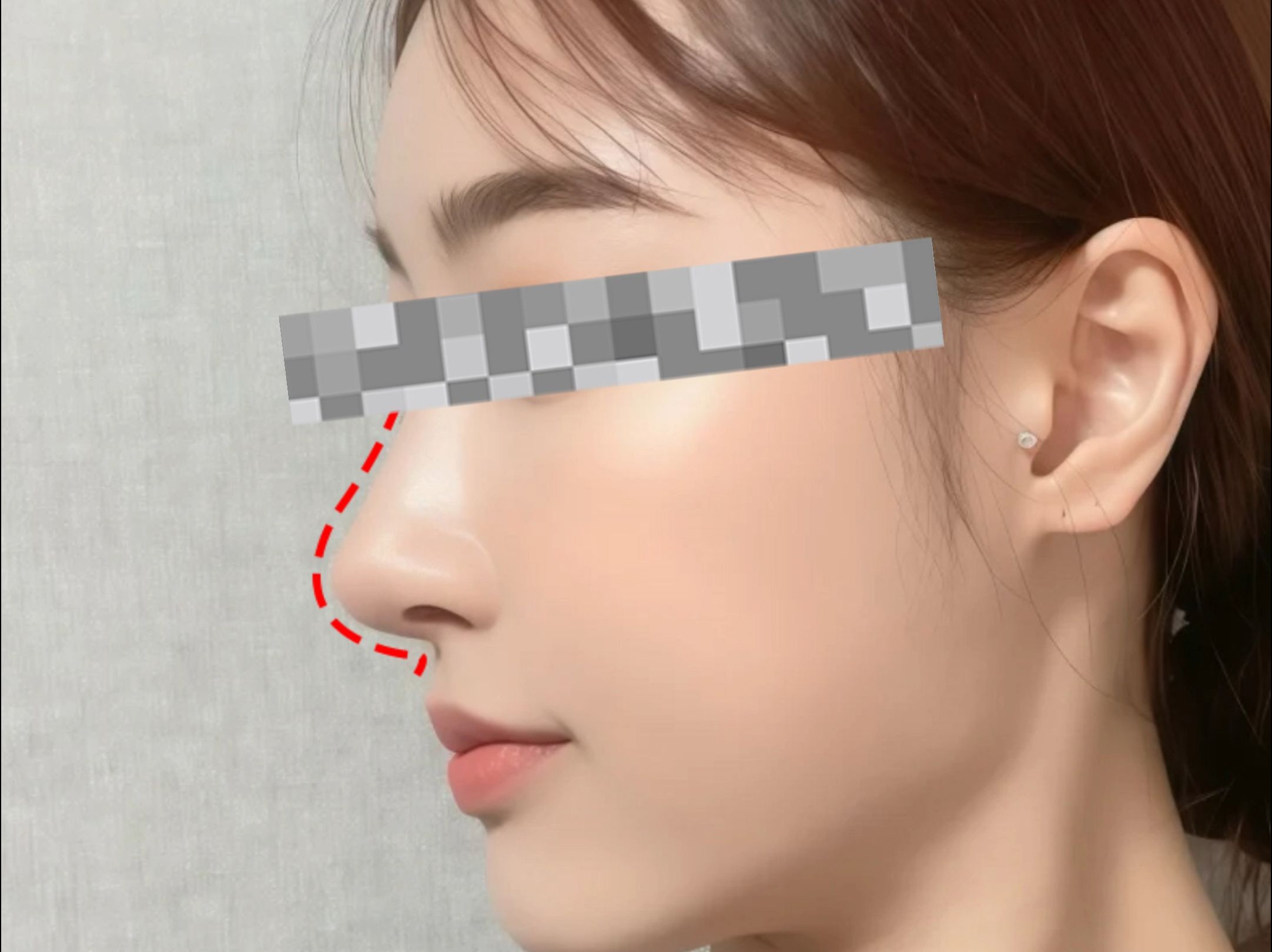 今日案例分享——"膨体隆鼻"