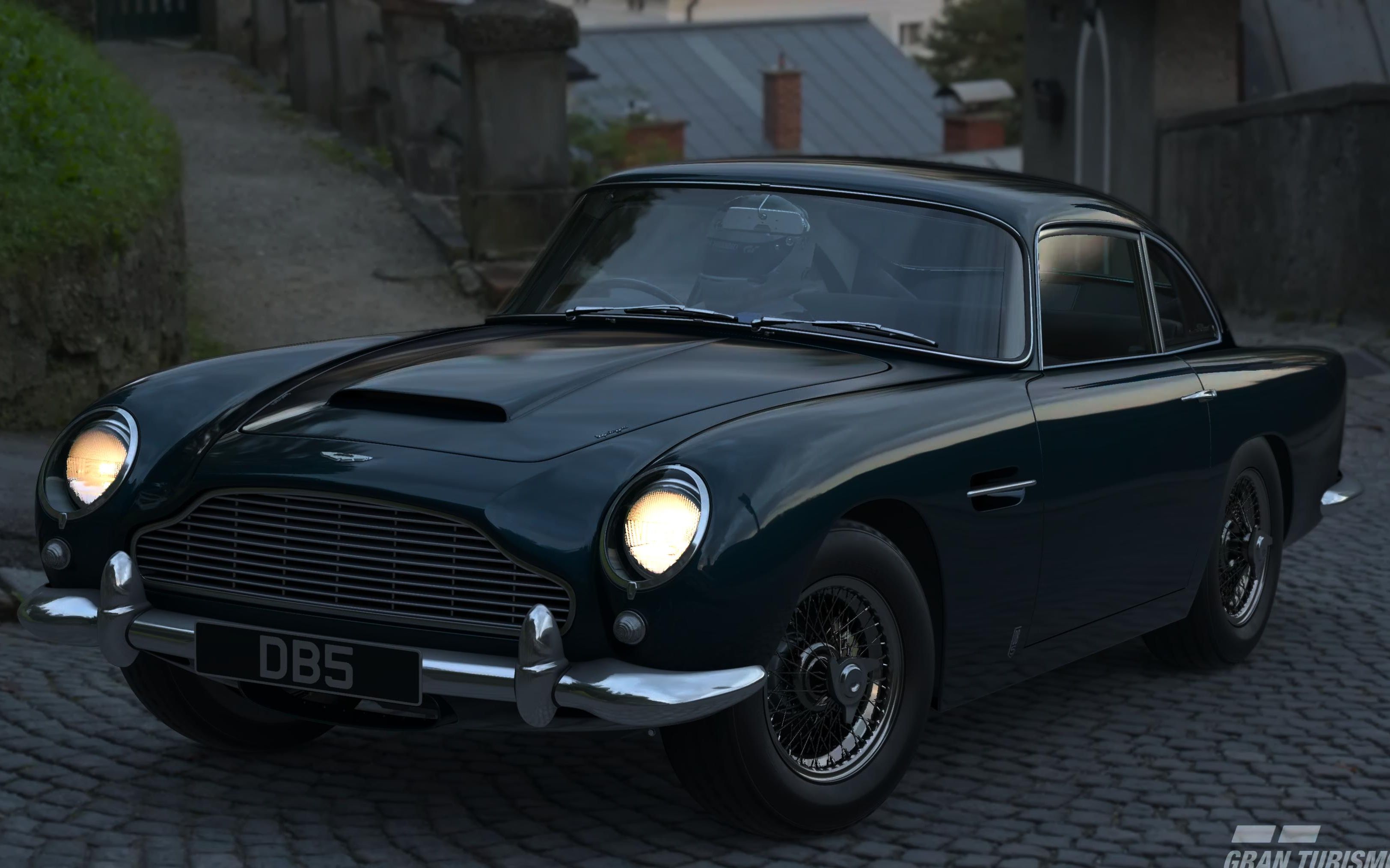 gt7 -《007-金手指》詹姆斯邦德的座驾阿斯顿马丁db5.内饰与场景.